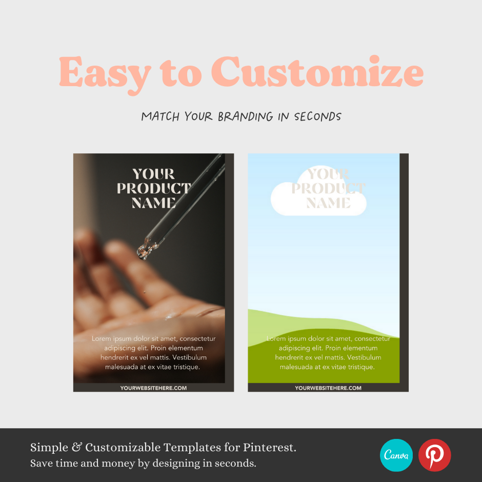 10 Plug & Play Pin Templates for Products