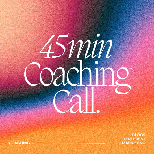 45-Minute Coaching Call