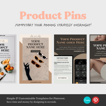 10 Plug & Play Pin Templates for Products