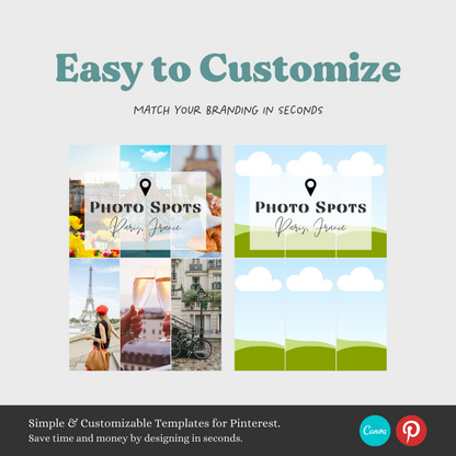 20 Plug & Play Pin Templates for Travel Bloggers